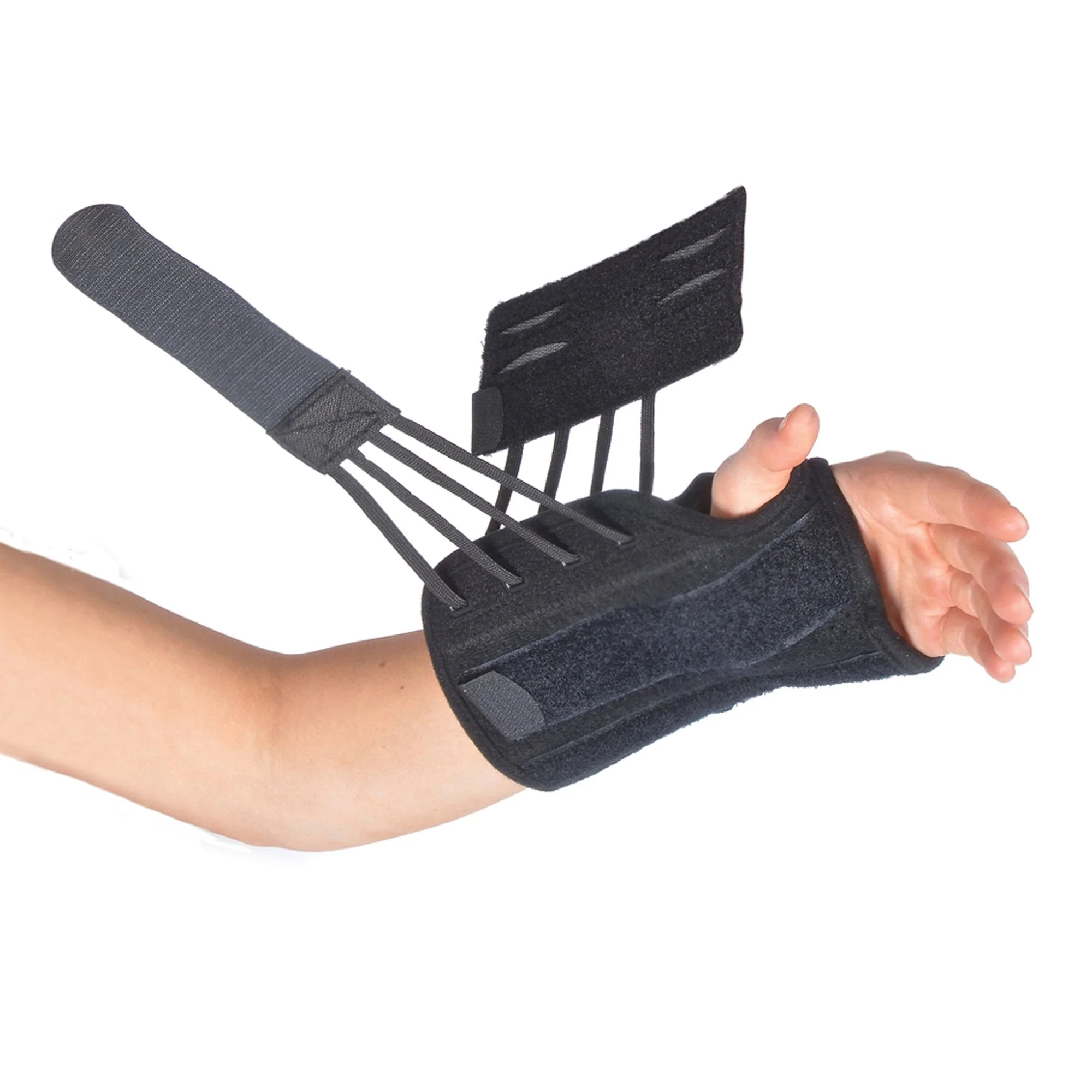 Hely & Weber Wrist Brace Titan Wrist Aluminum / Nylon Left Hand Black X-Large - Image 2