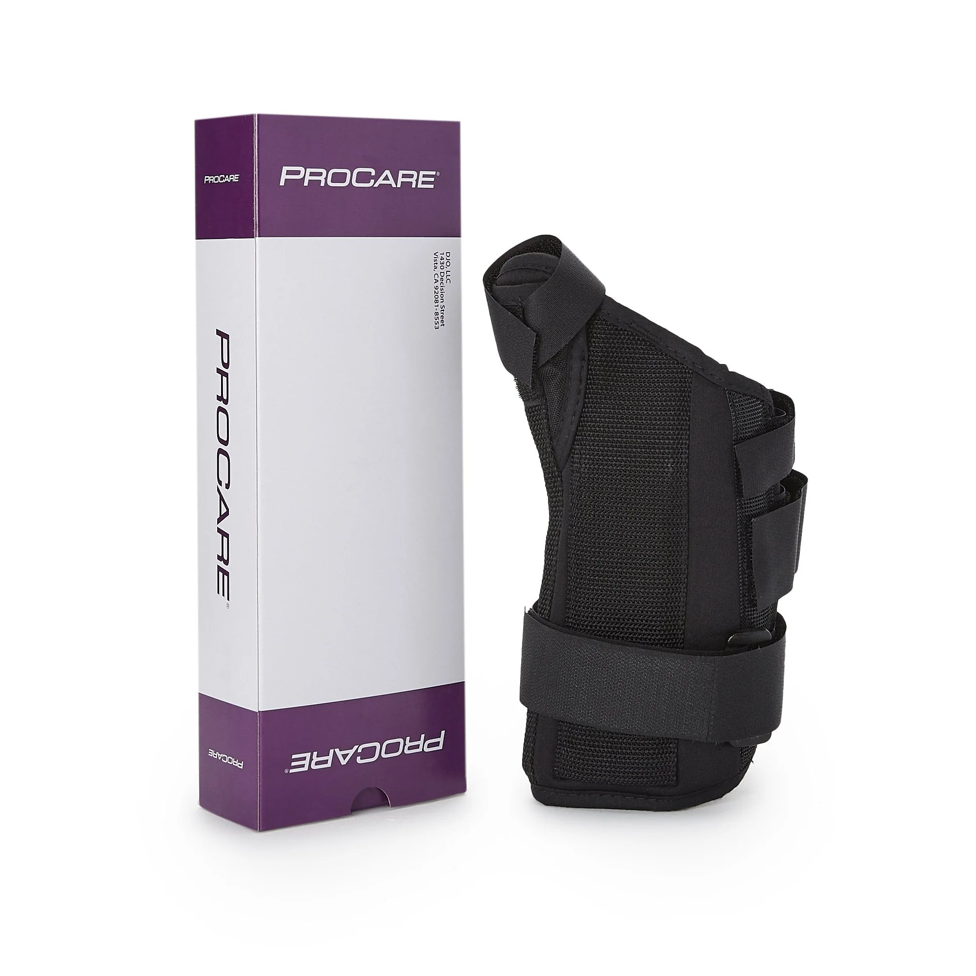 DJO ProCare ComfortForm Left Wrist Brace with Abducted Thumb, Medium