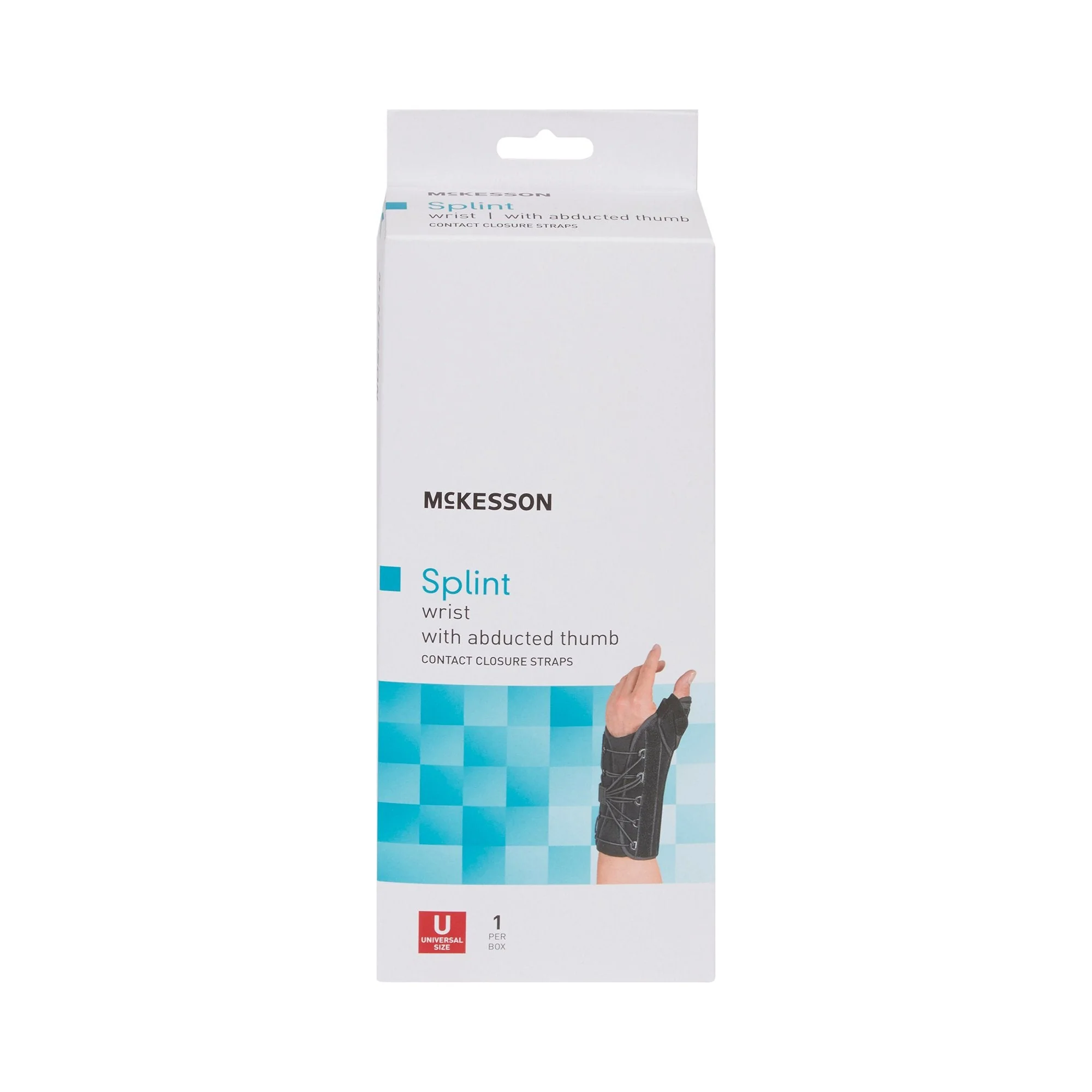 McKesson Brand McKesson Left Wrist Splint with Abducted Thumb, One Size Fits Most - Image 3