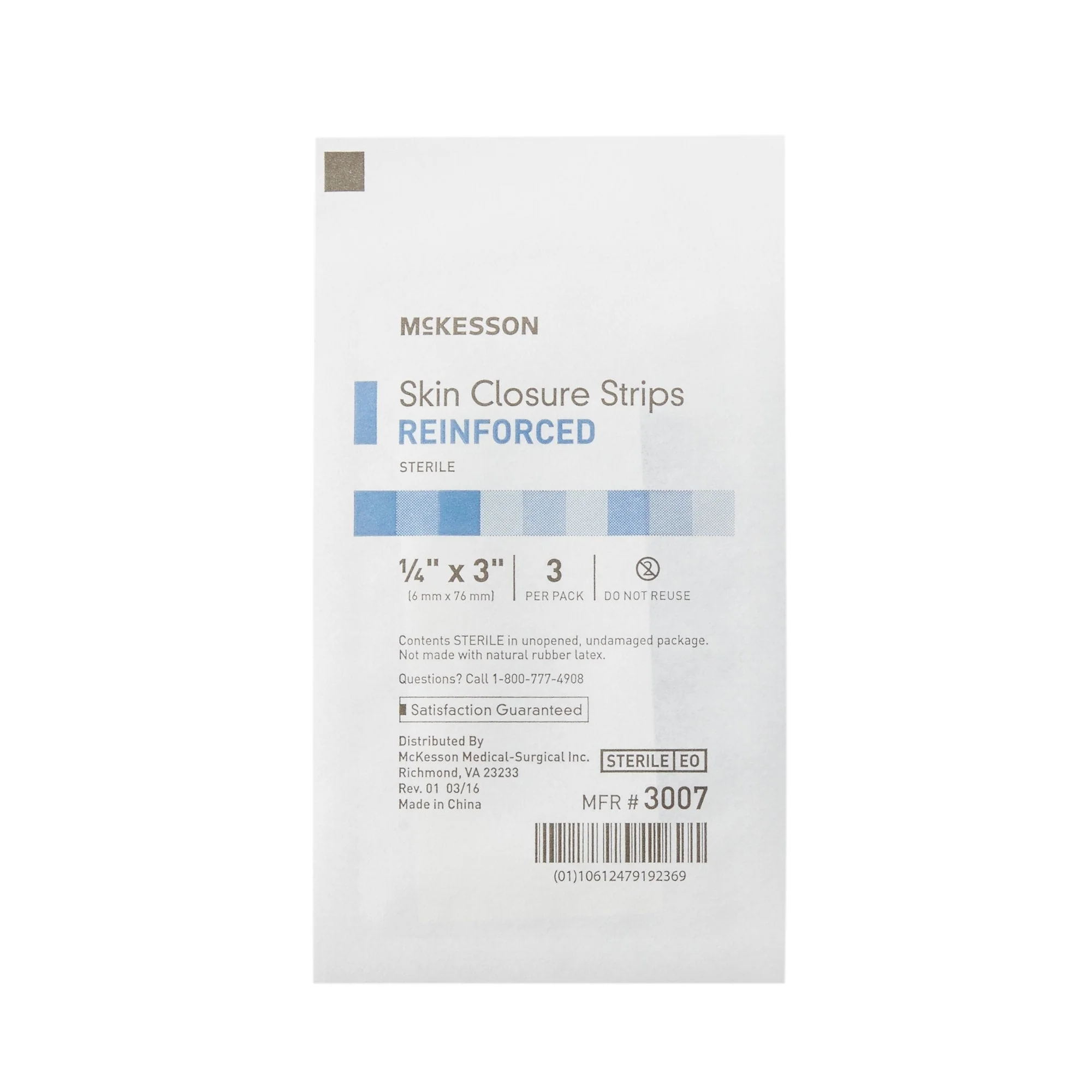 McKesson Brand McKesson Skin Closure Strip, ¼ X 3 Inch (200/CS) - Image 2